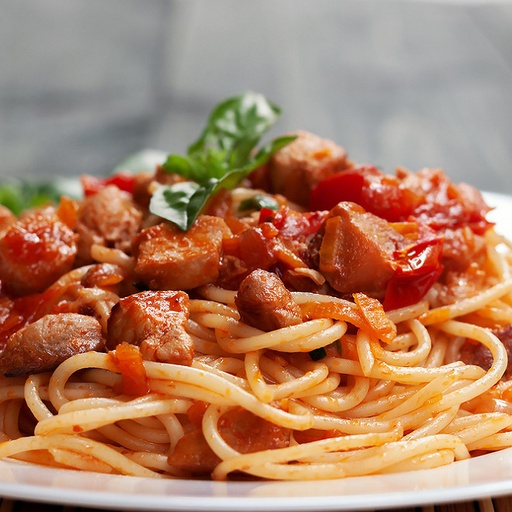 SPAGUETTI AU POULET